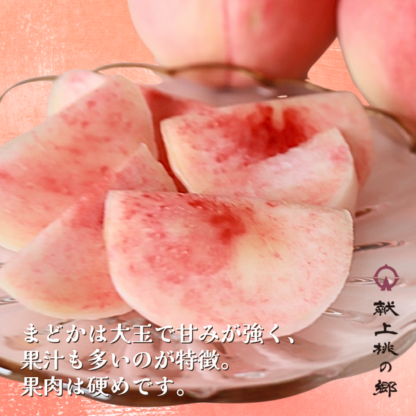 福島県桑折町 献上桃の郷・まどか 5kg | 【公式】JAふくしま未来のお