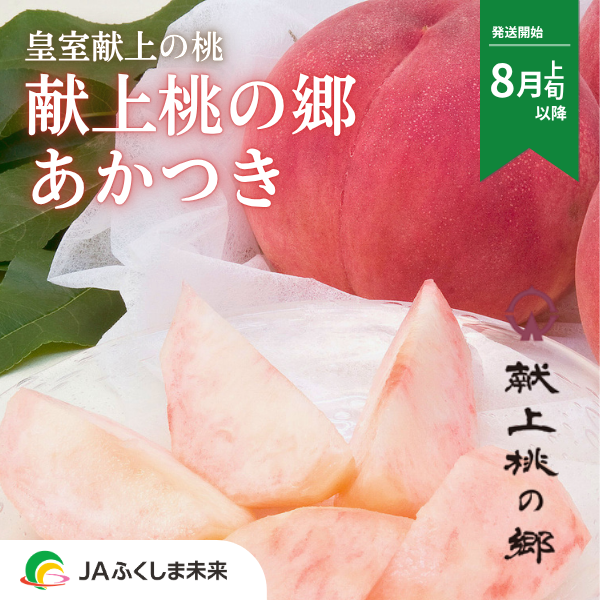 献上桃の郷　あかつき　5kg