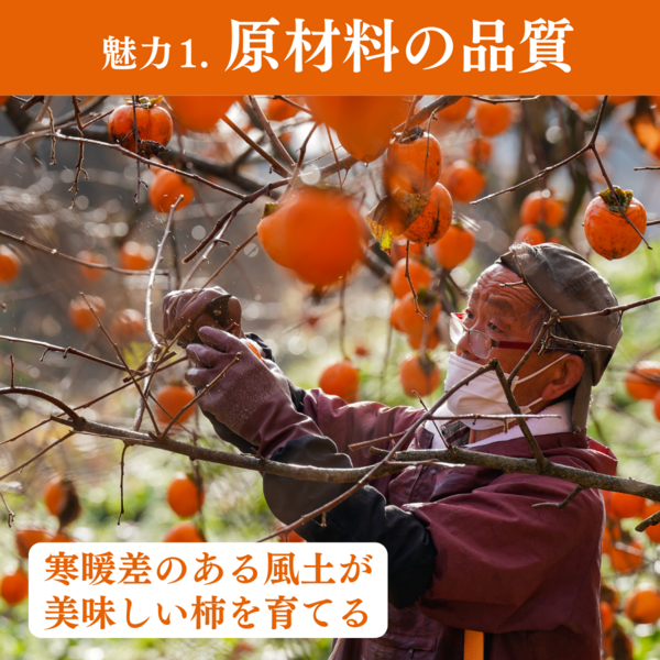 年内】JAおすすめ！伊達のあんぽ柿（黒化粧箱） | 【公式】JAふくしま