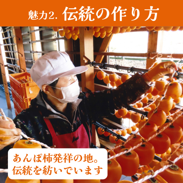 年内】優良農家がつくる伊達のあんぽ柿（個包装） | 【公式】JA